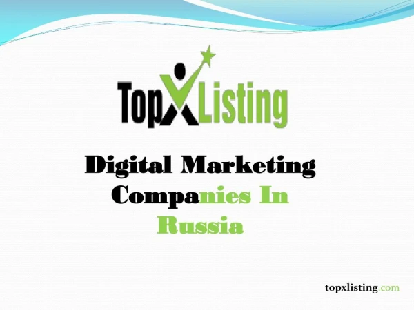 Digital Marketing Companies In Russia