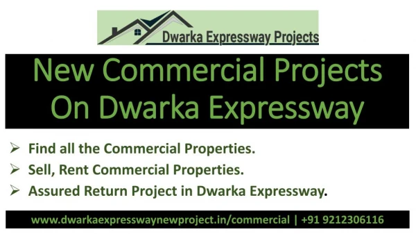 Assured Return Project in Dwarka Expressway