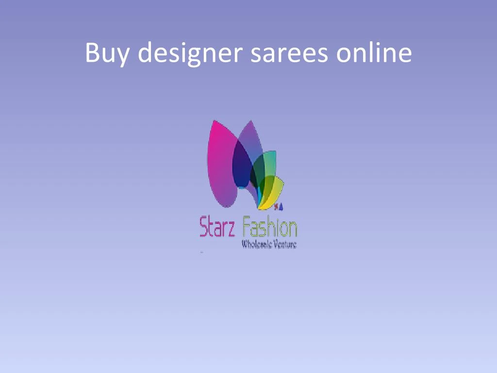 buy designer sarees online