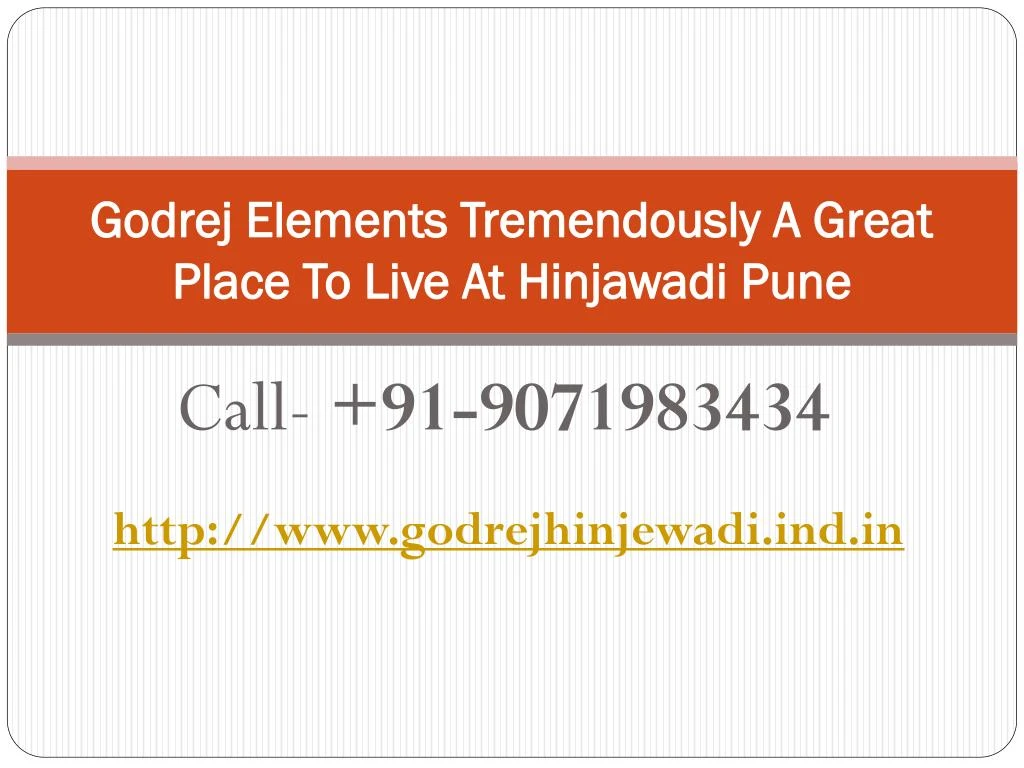 godrej elements tremendously a great place to live at hinjawadi pune