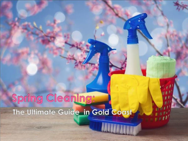 A Complete Spring Cleaning Guide in Gold Coast