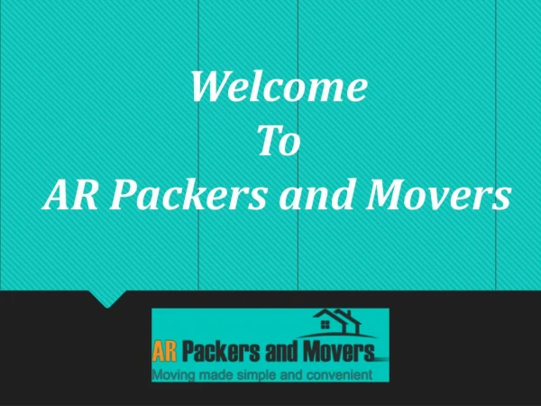 Offers Household Shifting or Office Relocation Noida | AR Packers and Movers