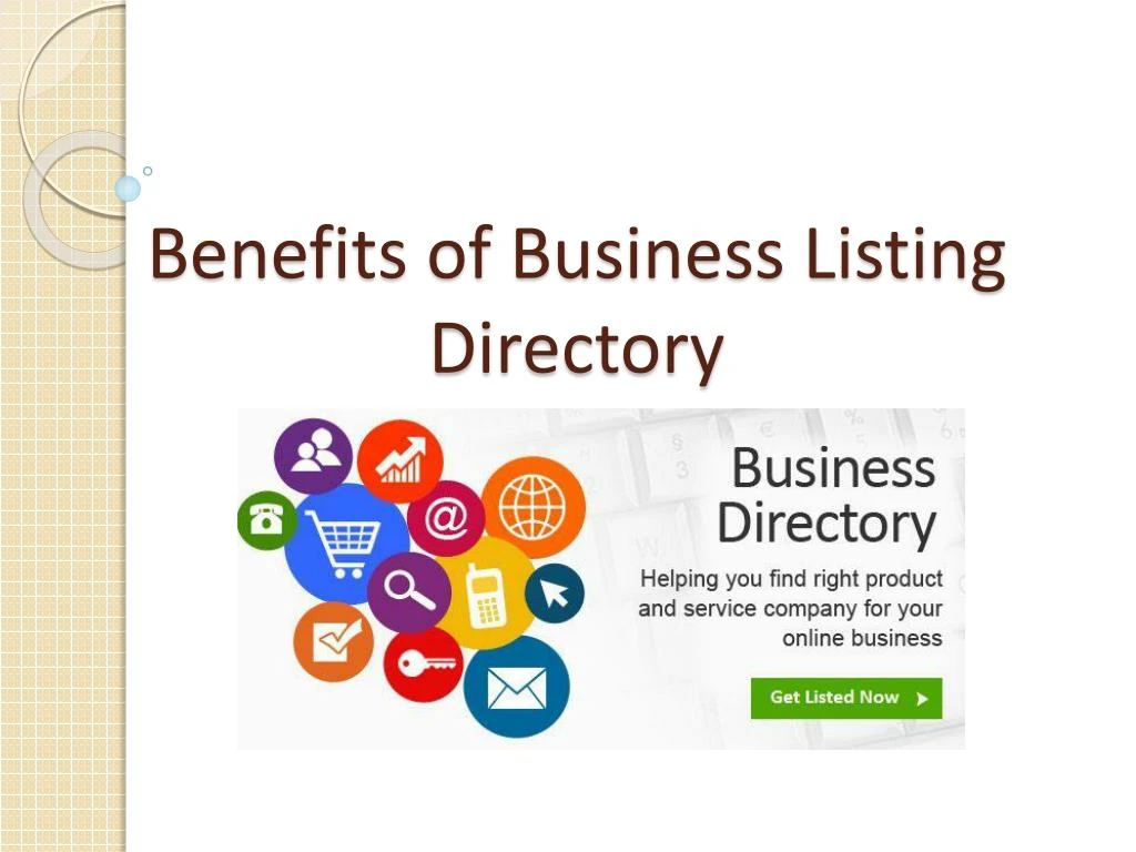 benefits of business listing directory