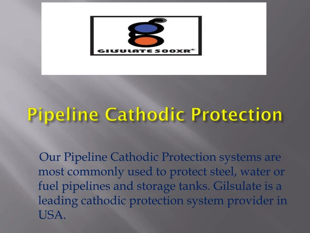 pipeline cathodic protection