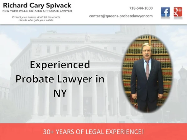 Experienced Probate Lawyer in NY