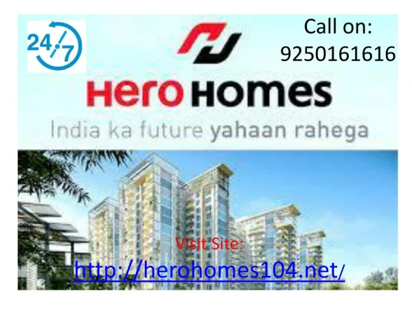 Hero Homes Sector 104 Gurugram