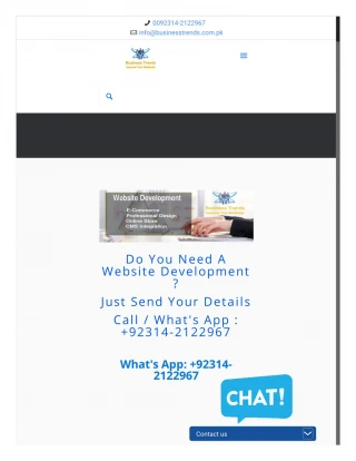 website development in pakistan - slide 1