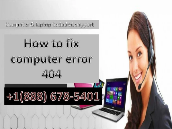 how to fix computer error 404