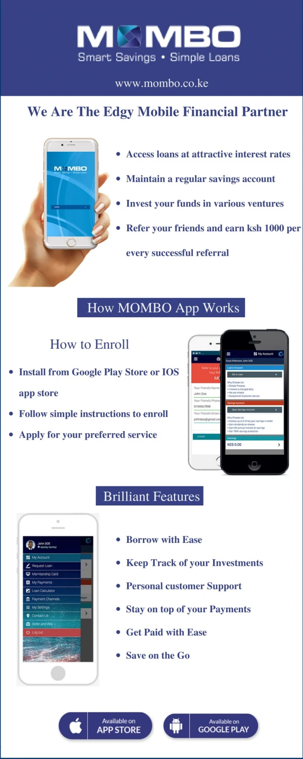 Smart Saving Simple Loans and Investments at Mombo App