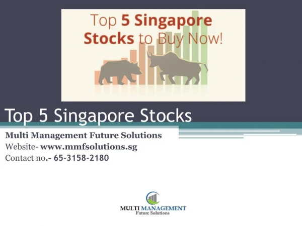 Top 5 Singapore Stocks to Buy Now