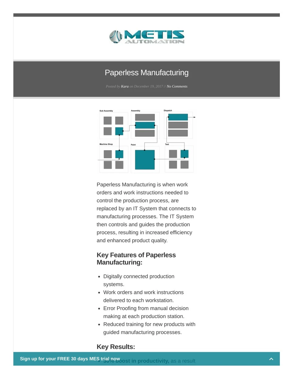 paperless manufacturing