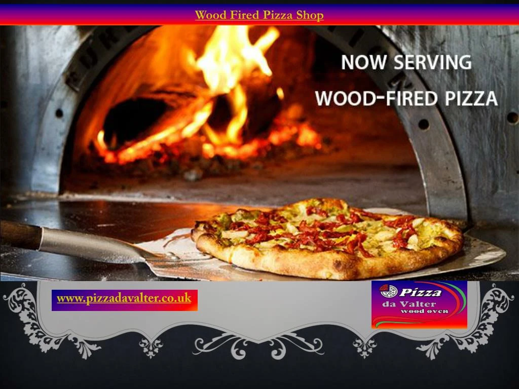 wood fired pizza shop