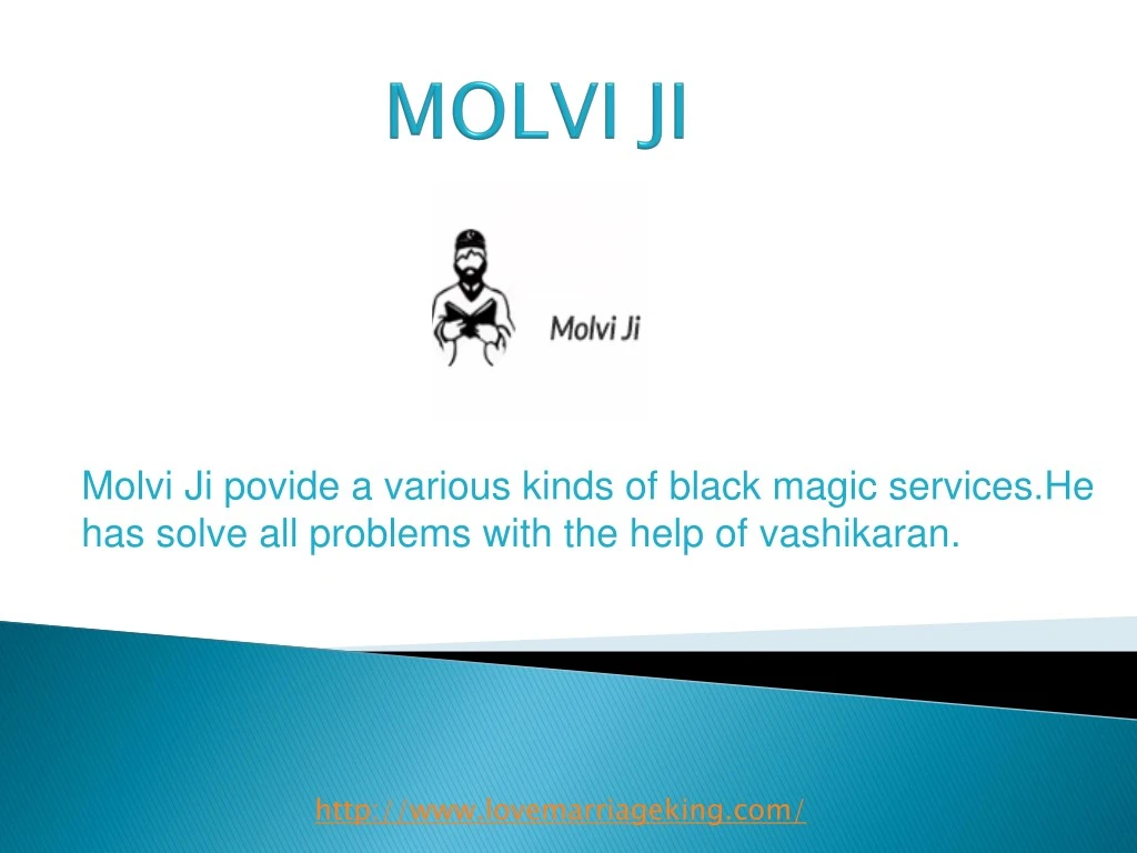 molvi ji povide a various kinds of black magic