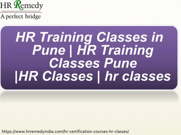 HR Training | HRÂ TrainingÂ Institute Pune | HR training in pune