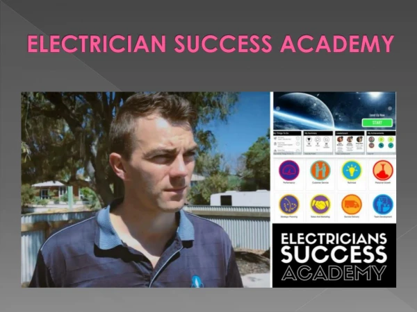 Electricians success academy