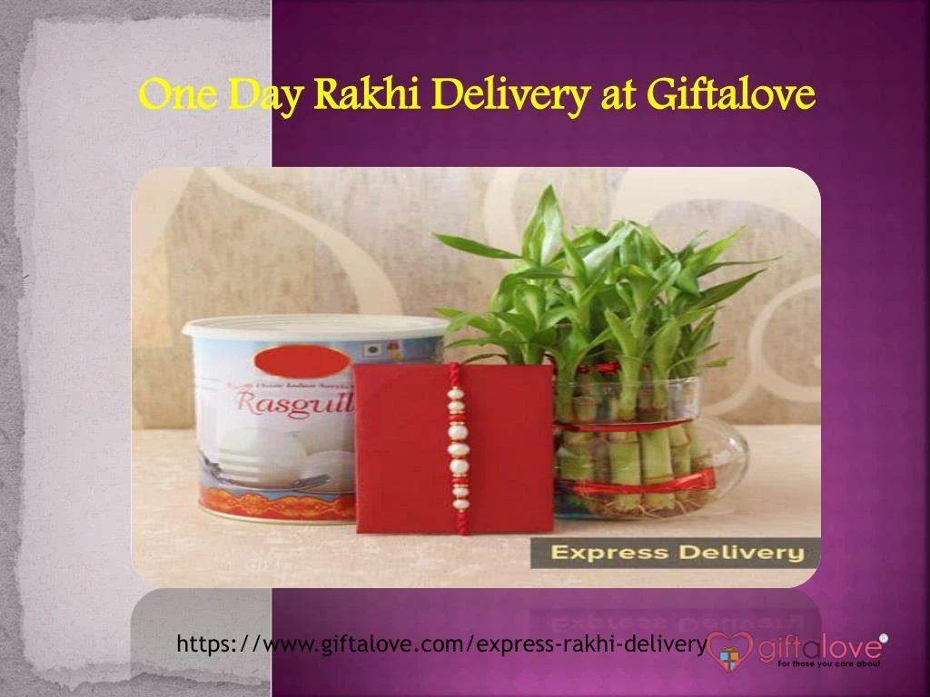 one day rakhi delivery at giftalove