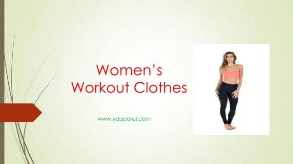 Women's Workout Clothes