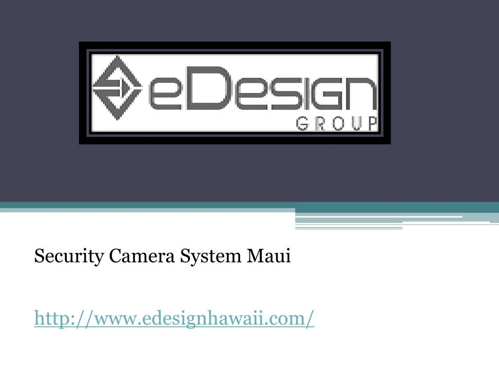 security camera system maui