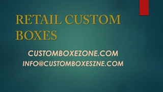 Custom Retail Boxes - slide 1