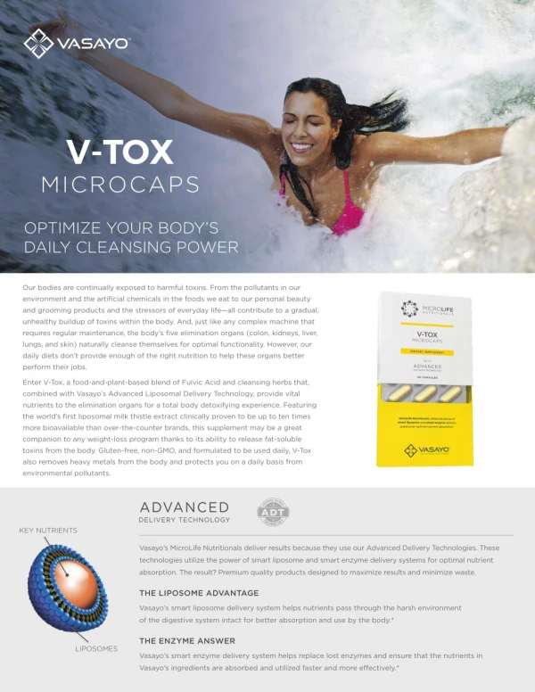 Vasayo V-Tox Microlife Detox Cleanse Review