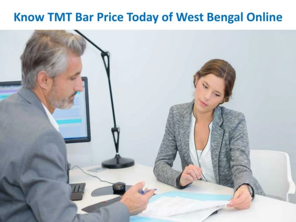 Know TMT Bar Price Today of West Bengal Online