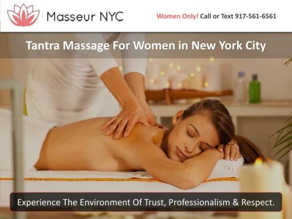 Tantra Massage For Women in New York City