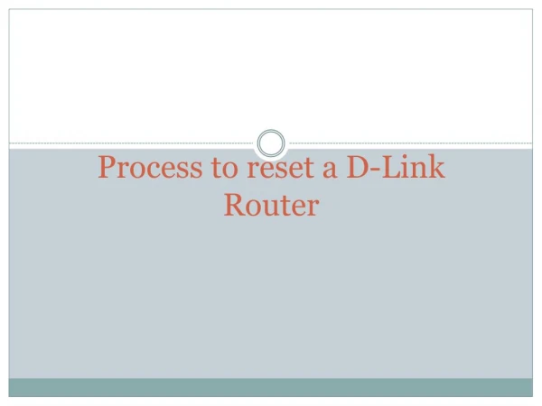 D-Link Router Technical Support USA