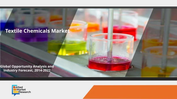 Textile Chemical Market Overview