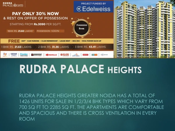 Rudra Palace Heights Sale 1 BHK Flat