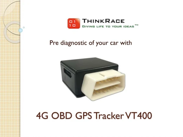 4G VT400 OBD Tracker â€“ Taking Vehicle Tracking to the Next Level