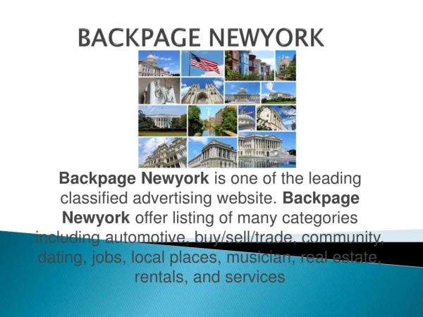 Backpage Newyork | Alternative to Backpage | Site Similar To Backpage