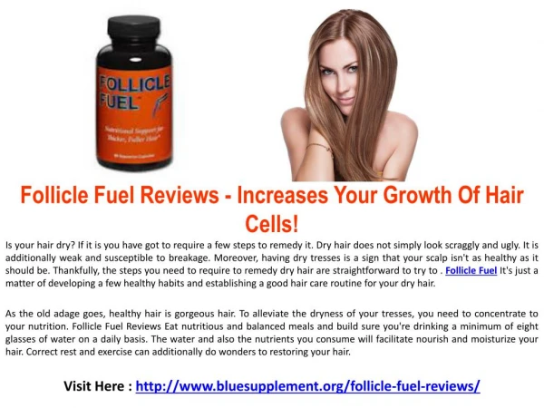 Follicle Fuel - Long & Strong Hair Growth Formula!