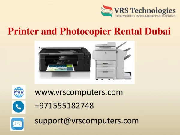 Printer Rental Dubai - Rent Printer - Lease Printer in Dubai