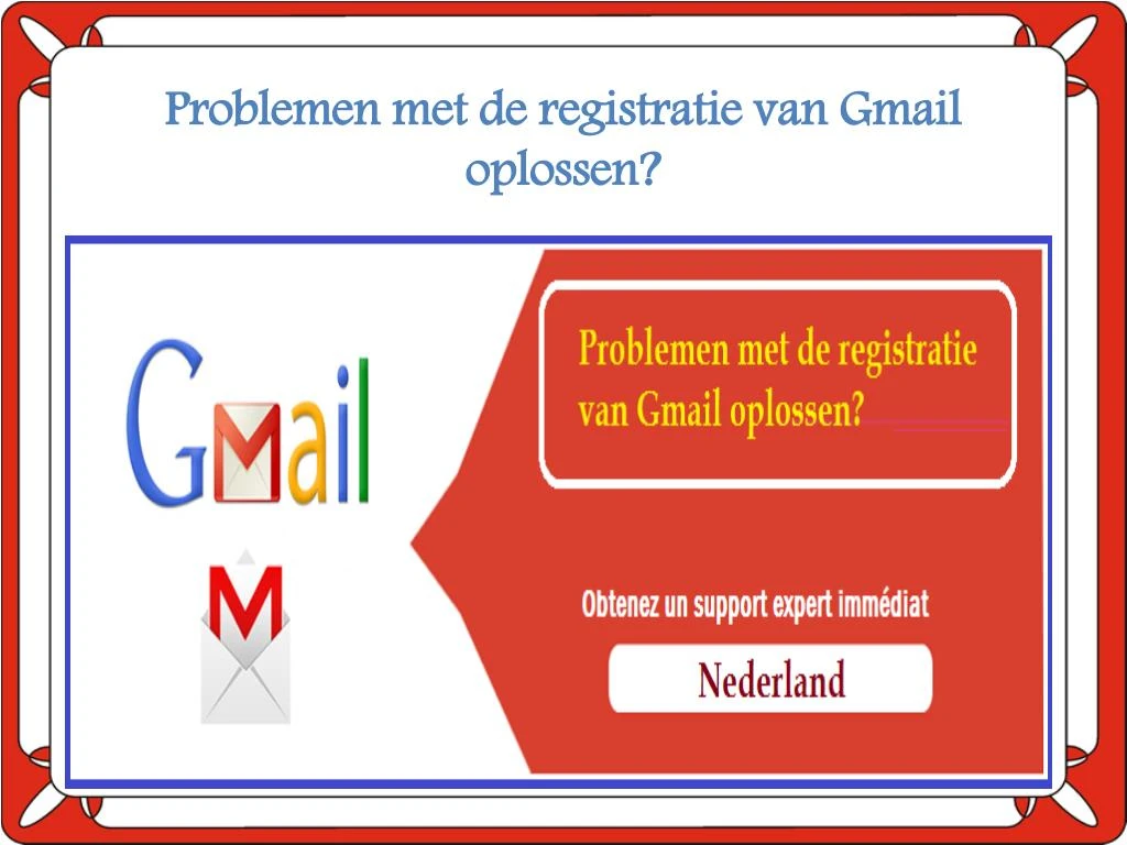 problemen met de registratie van gmail oplossen