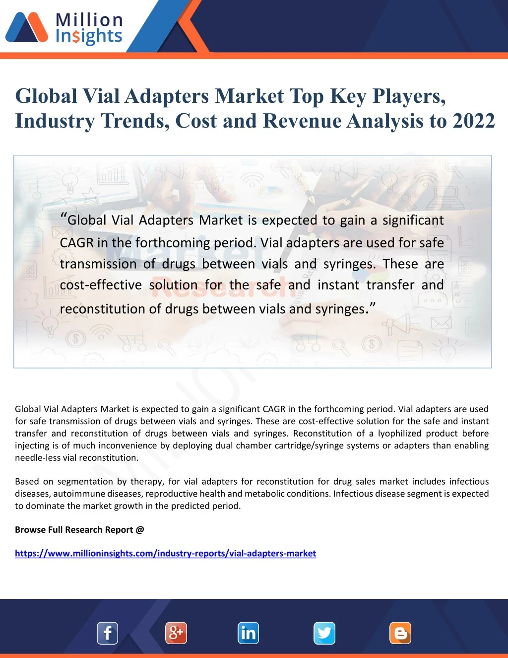 global vial adapters market top key players