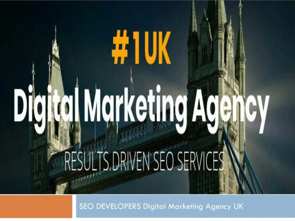 Digital Marketing Agency UK