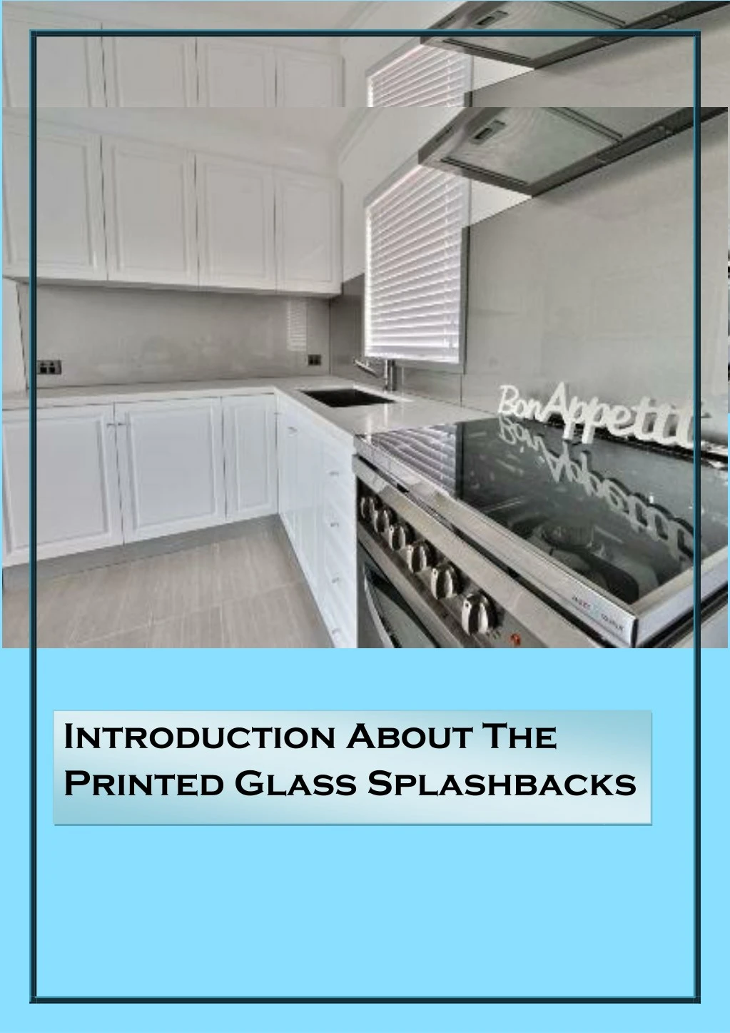 introduction about the printed glass splashbacks
