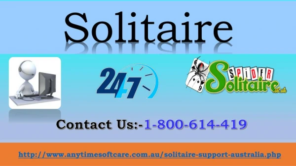 Solitaire Game Toll-free Number | 1-800-614-419