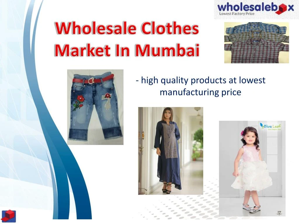 wholesale clothes market in mumbai
