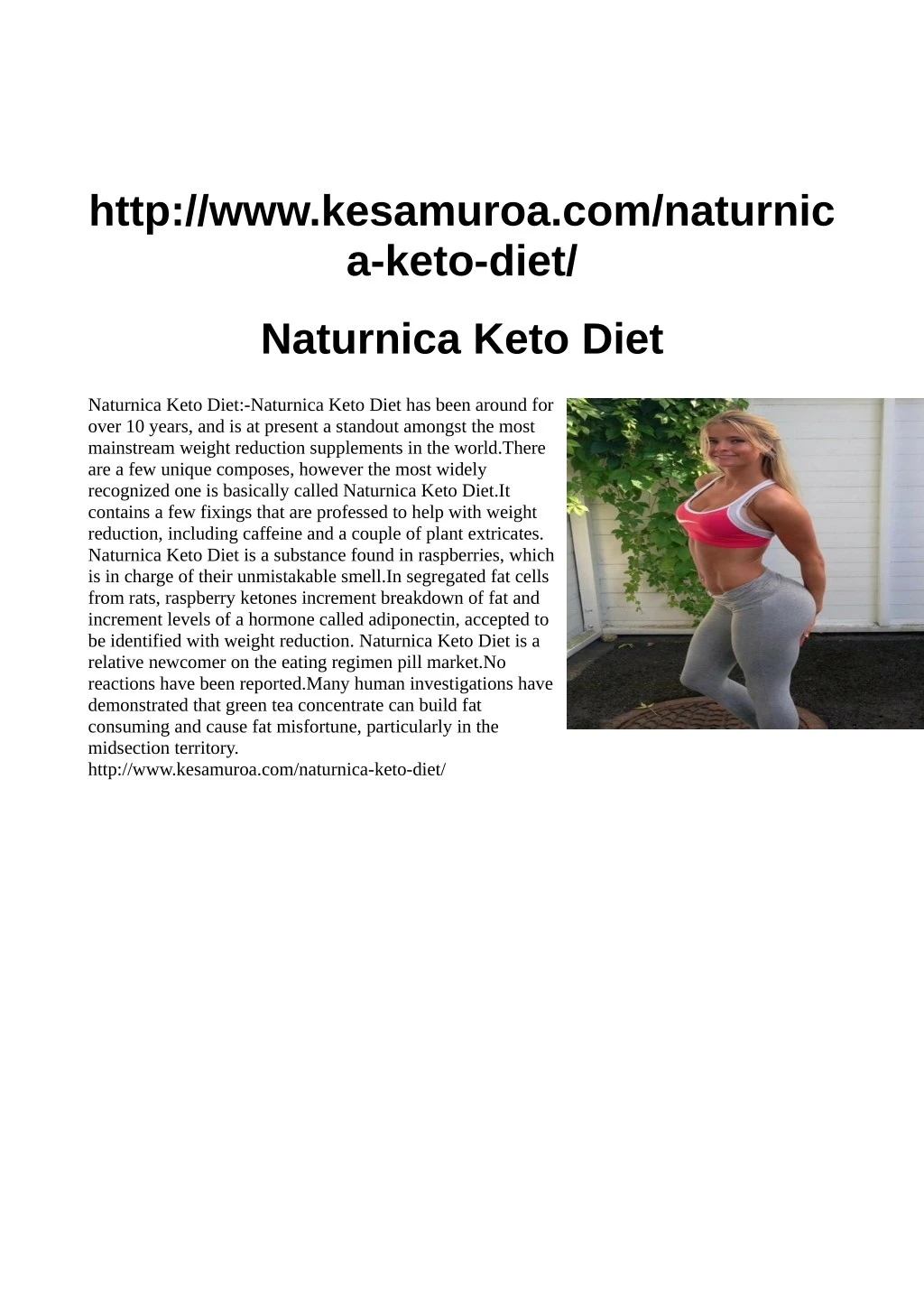 http www kesamuroa com naturnic a keto diet