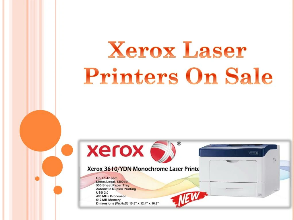 xerox laser printers on sale