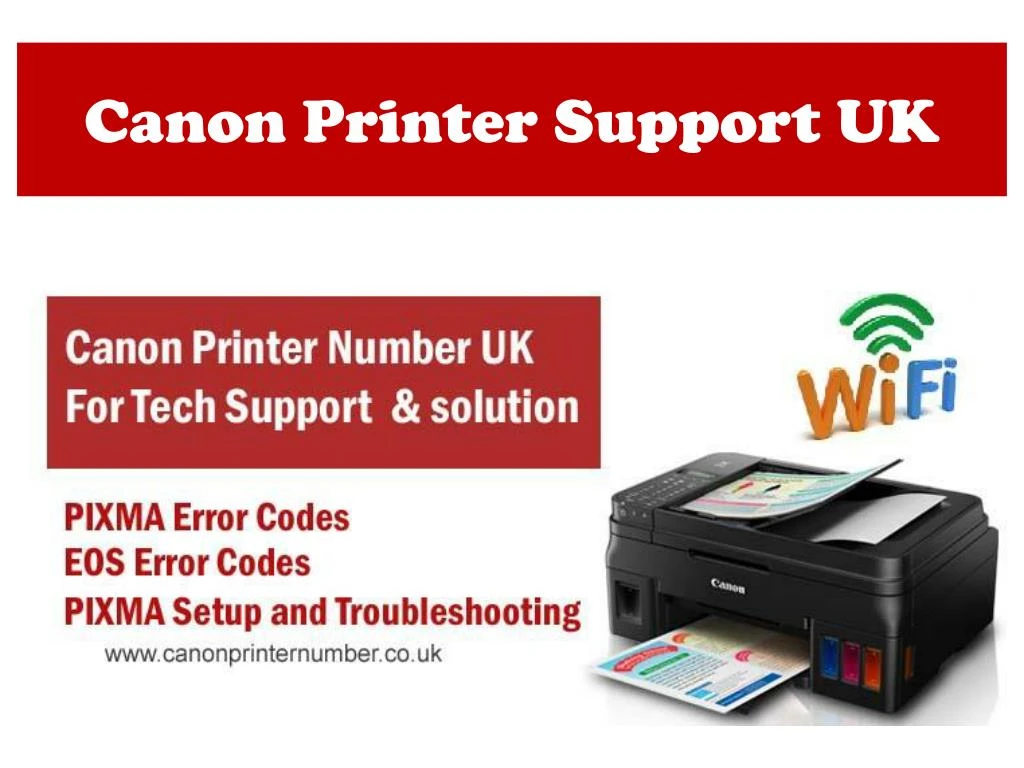 canon printer support uk