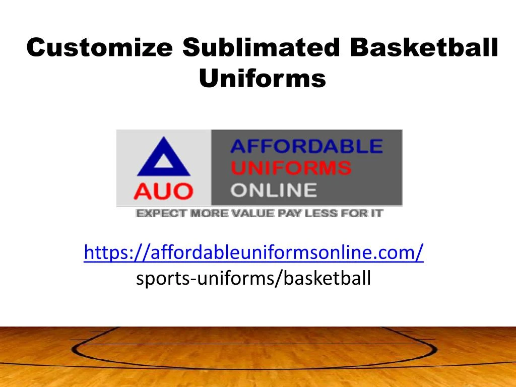 customize sublimated basketball uniforms