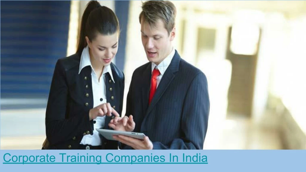 corporate training companies in india