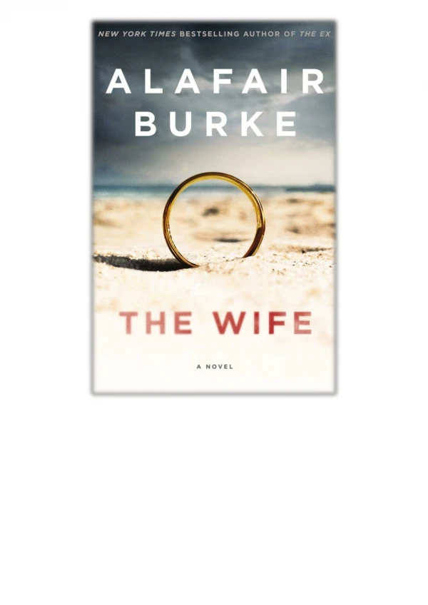 [PDF] Free Download The Wife By Alafair Burke