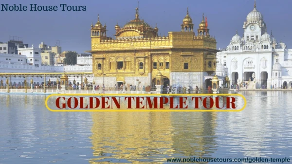 Noble House Tours Golden temple Tour