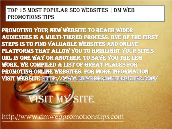 top 15 most popular seo websites