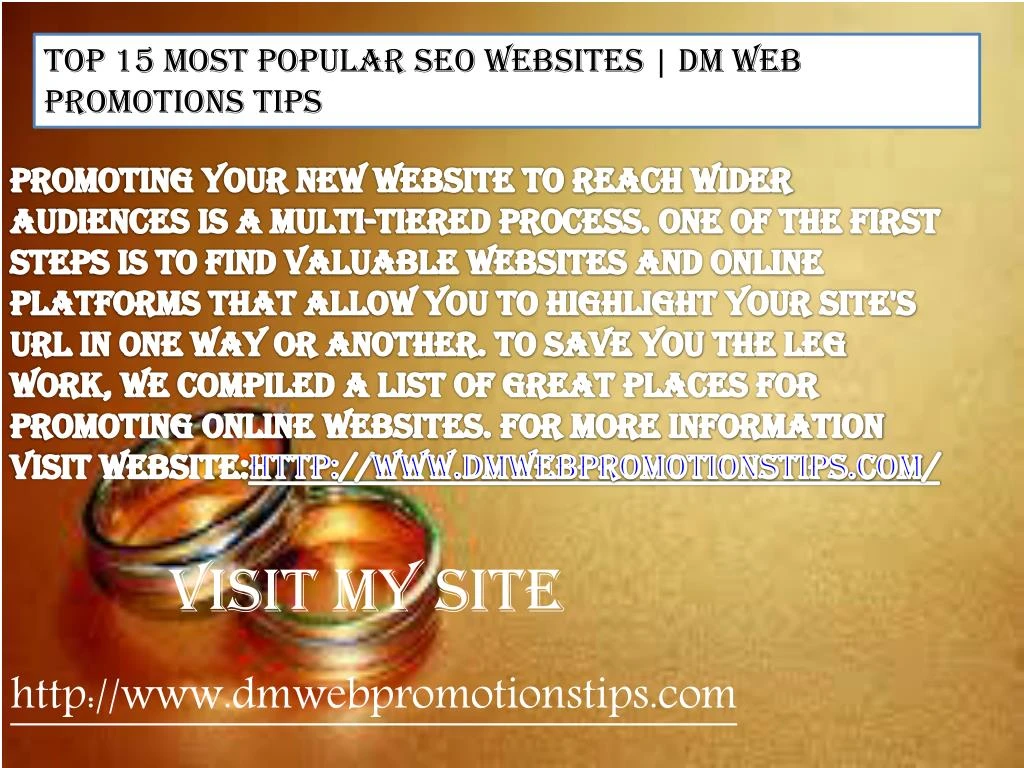 top 15 most popular seo websites