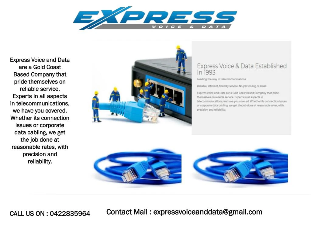 express voice and data are a gold coast based