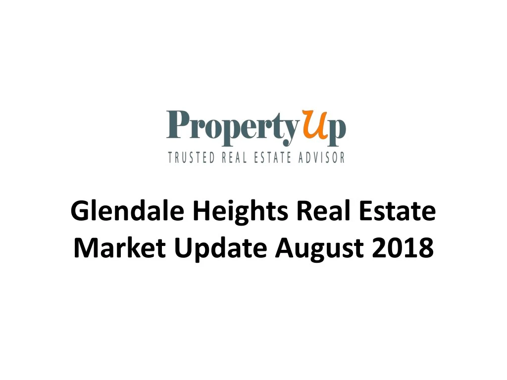 glendale heights real estate market update august